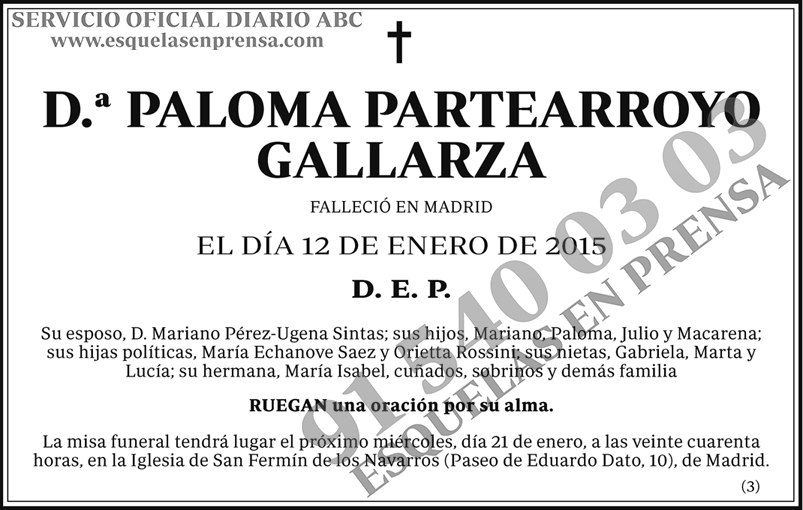 Paloma Partearroyo Gallarza